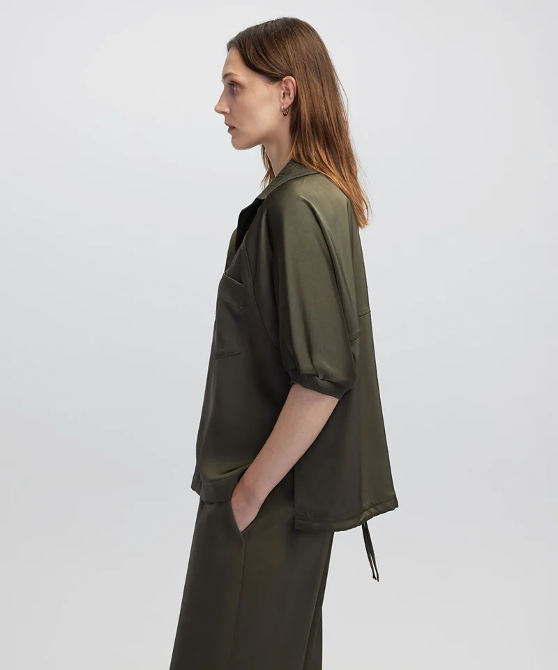 Ipekyol  Mixed Media Blouse for Women | Best Price UAE