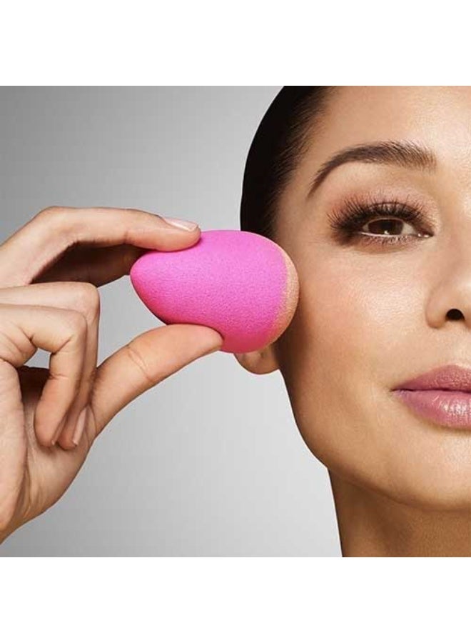 طقم بيوتي بلندر 6 قطع مع علبة تخزين أنيقة | إسفنجات مكياج متعددة الأشكال للفاونديشن، الكونسيلر، والكنتور | خامة ناعمة خالية من اللاتكس للاستخدام الجاف والمبلل | طقم أدوات تجميل احترافي. - Image 5