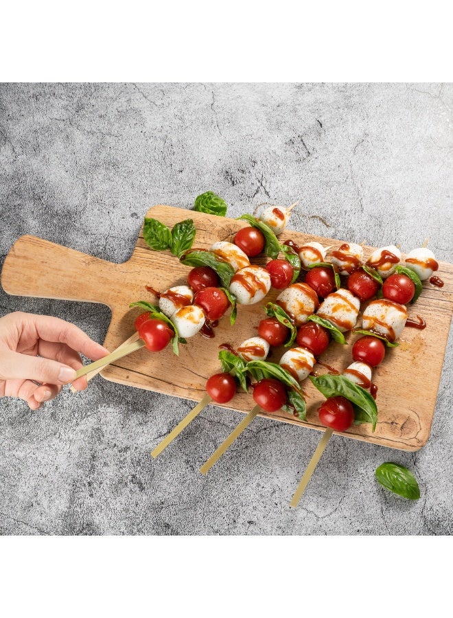 Restaurantware 10.5 Inch Kebab Skewers, 1000 Squared Wooden Skewers - Pointed, Sturdy, Natural Bamboo Skewer Sticks, Disposable, For Barbeques, Parties, Or Buffets  - Image 5