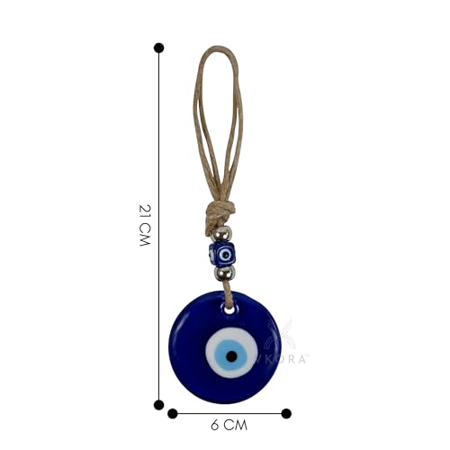 VKORA Handmade Turkish Evil Eye Hanging with Beads for Decoration of Home Shop Office Garden (2SB6) - Image 5