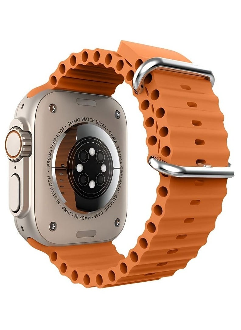 Generic - DT8 Ultra Wear Pro Smart Watch Sport Version 2.0 Inch HD Full Screen Wireless Charging - Image 1