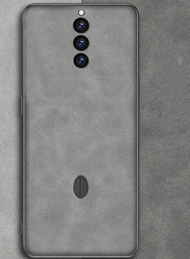 general Red Magic 8 Pro Luxurious Leather Case Skin-friendly Back Cover Phone Bumper Funda - Image 1