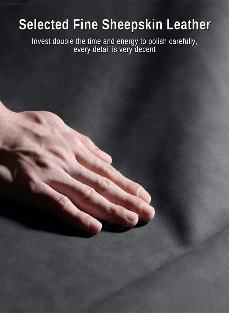 general Red Magic 8 Pro Luxurious Leather Case Skin-friendly Back Cover Phone Bumper Funda - Image 3