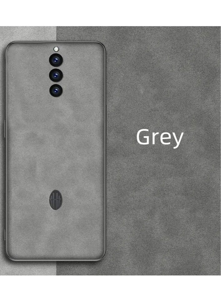 general Red Magic 8 Pro Luxurious Leather Case Skin-friendly Back Cover Phone Bumper Funda - Image 5