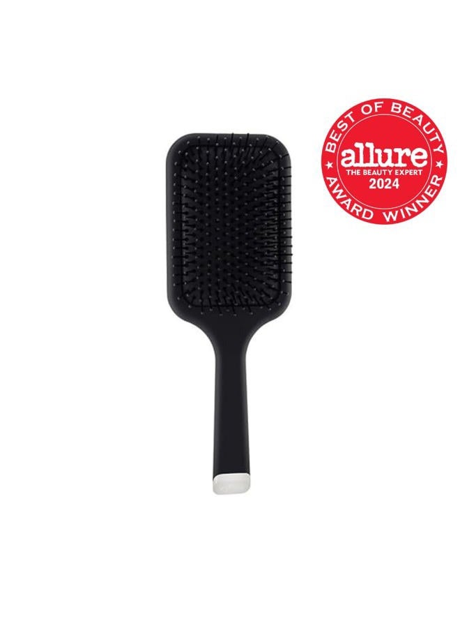 ghd فرشاة شعر بادلة شاملة ― فرشاة فك تشابك الشعر للشعر الكثيف ― قاعدة مسطحة عريضة لإنشاء تسريحات شعر مستقيمة وناعمة ― حدد أسلوبك، وفك الأمواج، وأضف الملمس ― سوداء - Image 2