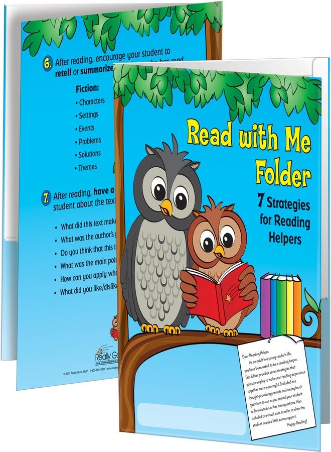 Really Good Stuff Read with Me Folders - Set of 12 - Educational Reading Materials - Image 1