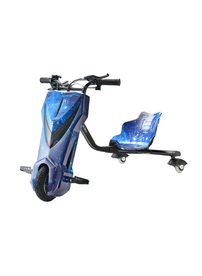 Cool Rider 24V High-Power 360° Drifting Scooter-Adjustable With Bluetooth And Protective Gear Blue - Image 1