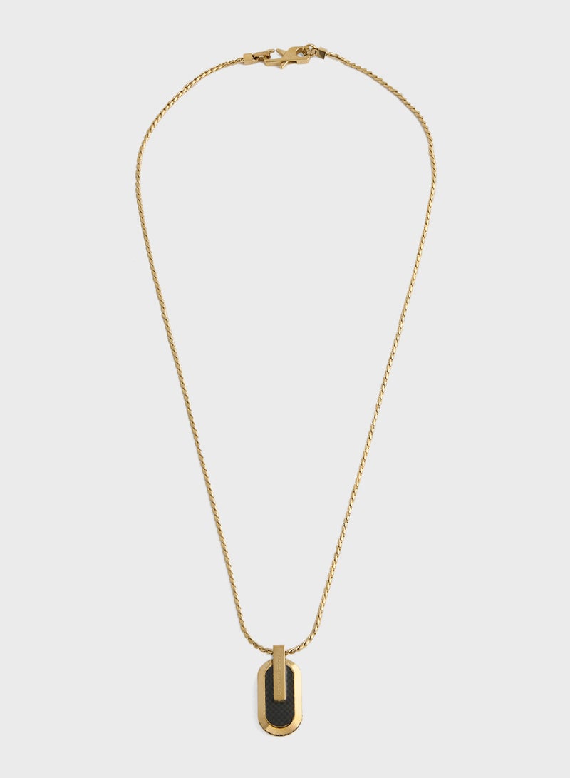 GUESS Chain Detailed Necklace - Image 1