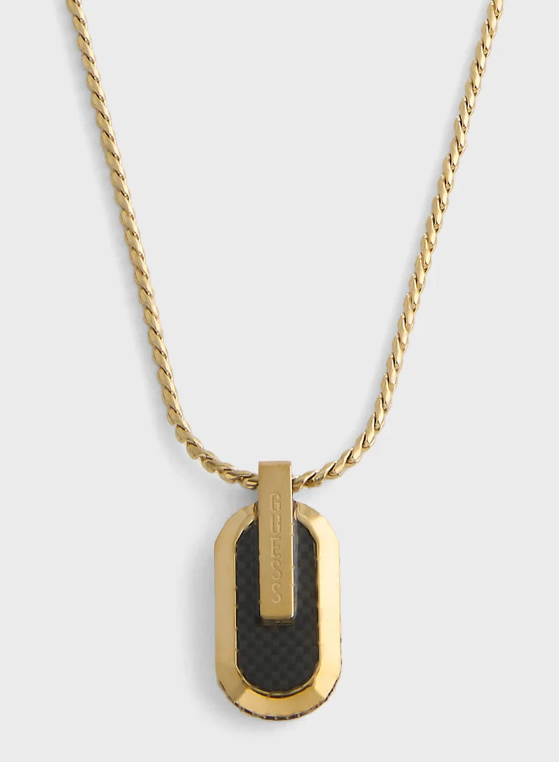 GUESS Chain Detailed Necklace
