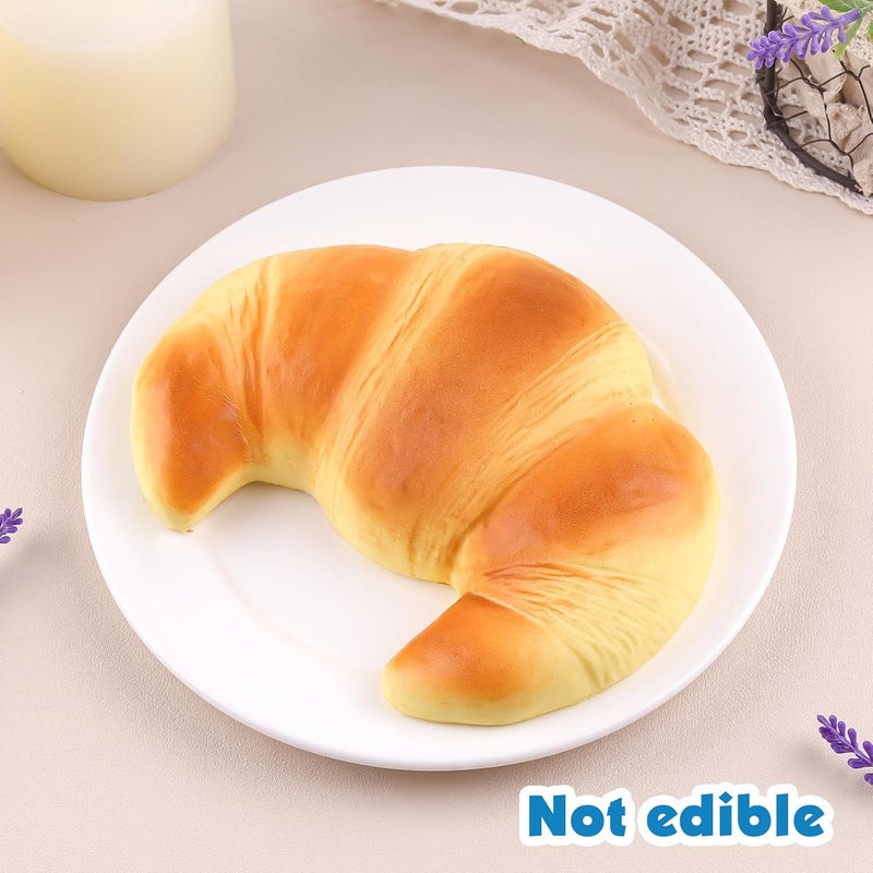 Anboor Slow Rising Squishy Toys for Kids - Bread, Croissant & Food-Themed Stress  Relief - Image 5