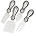 PRODYNE Prodyne K-4-S Stainless Steel Cheese Knives, Set of 4  - Image 2