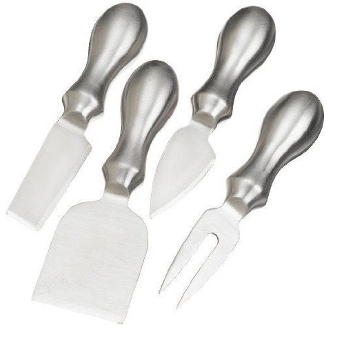 PRODYNE Prodyne K-4-S Stainless Steel Cheese Knives, Set of 4  - Image 1