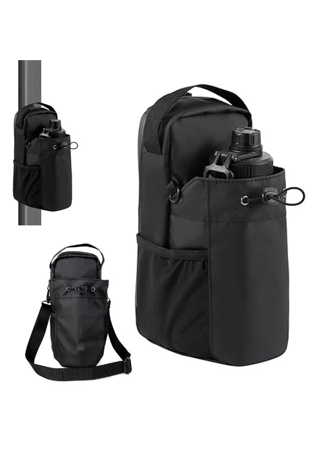 Multi-Purpose Gym & Travel Bag, 27x13x11cm – Shoulder & Hand Carry with Bottle Holders, Phone Pocket, Inner Zip Pocket, Magnetic Closure & Adjustable Strap - Image 1