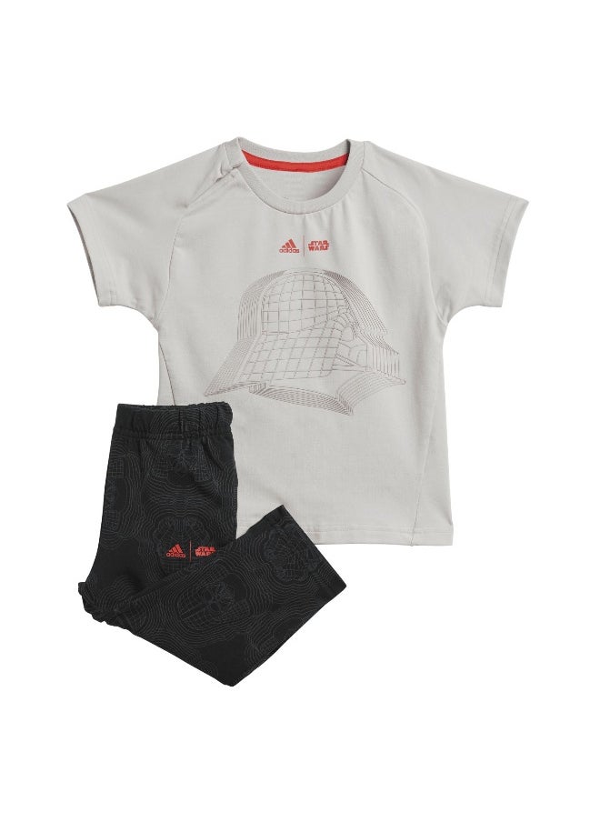 Adidas adidas I Sw T Set Grey Training Suits 0-3M  - Image 1