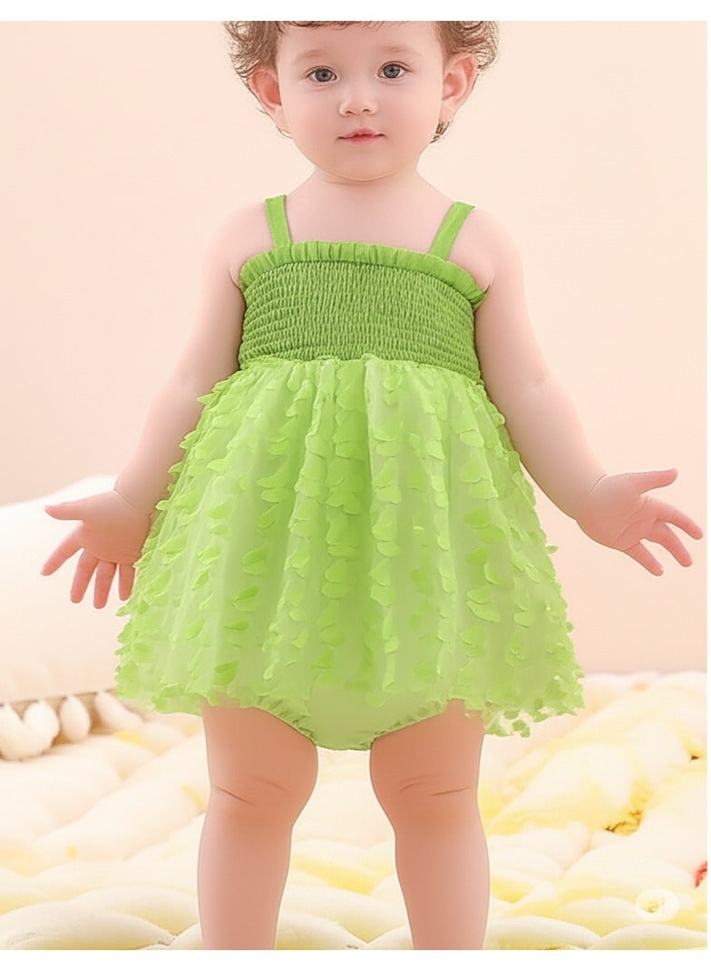 A.M Baby Girl Butterfly Wings Fairy Dress Halloween Clothes Sleeveless A-line Ruffle Layered Lace Tutu Princess Dresses - Image 3