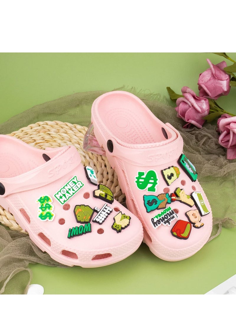 Excefore Shoe Charms Croc 14 Pcs Cartoon Croc Accessories for Shoes Decoration ​PVC Charms Bracelet Wristband for Men Women Kids Girl Nurse Adult Buckle Party Favors Gifts  - Image 3