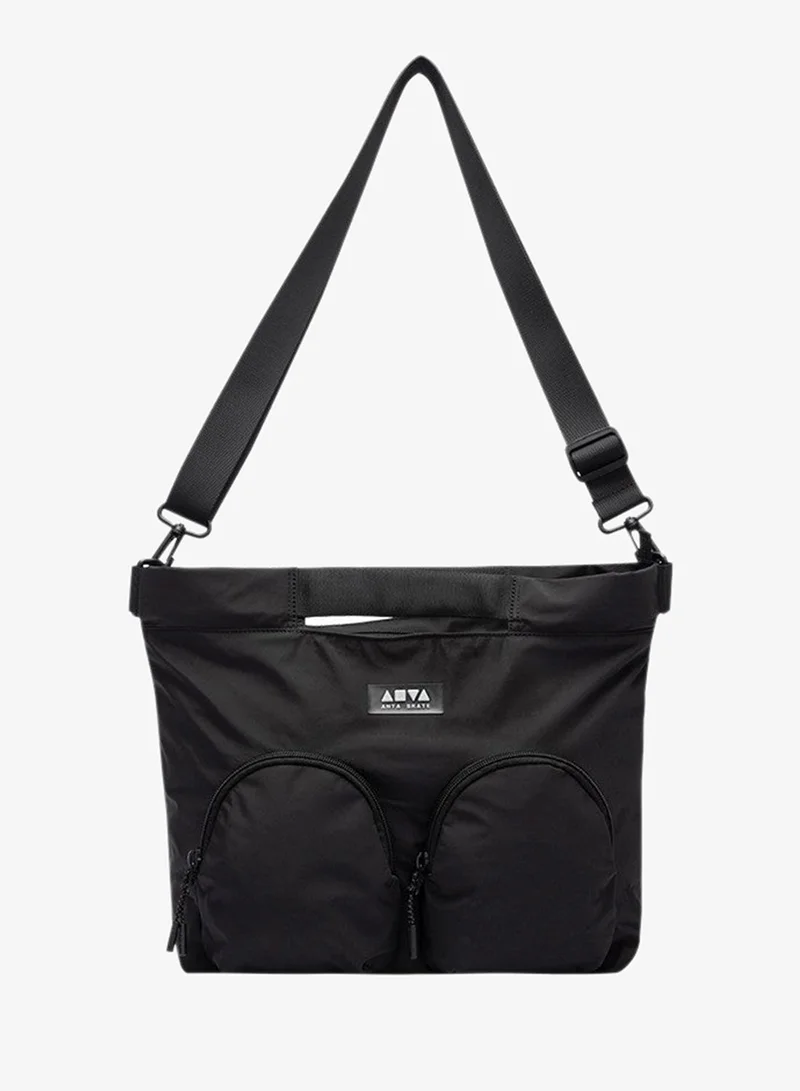 ANTA Large Capacity Crossbody Tote Bag with Adjustable Strap