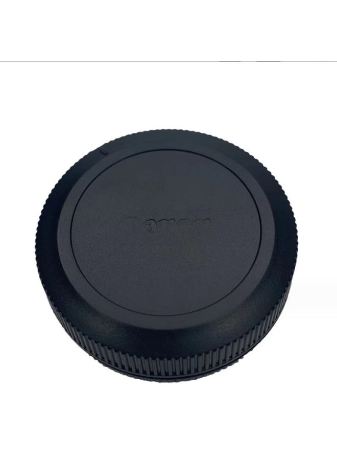 Front And Rear Cover Suitable For Canon EOS R Full Frame Micro Single R5 R6 RP Body Front Cover Lens Rear Cover RF Bayonet-Color:RF Cover (with Label)  - Image 2