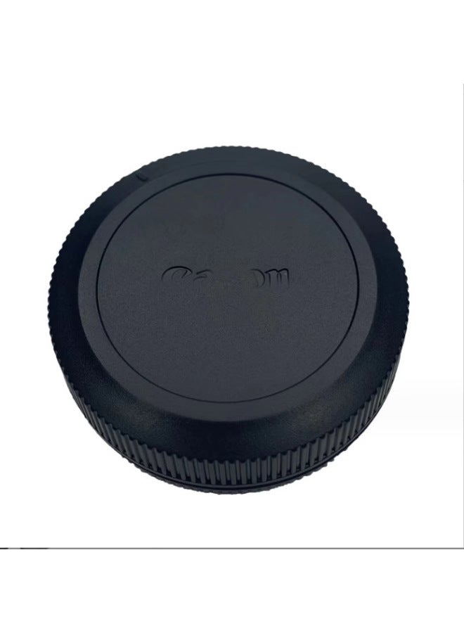 Front And Rear Cover Suitable For Canon EOS R Full Frame Micro Single R5 R6 RP Body Front Cover Lens Rear Cover RF Bayonet-Color:RF Cover (with Label)  - Image 4