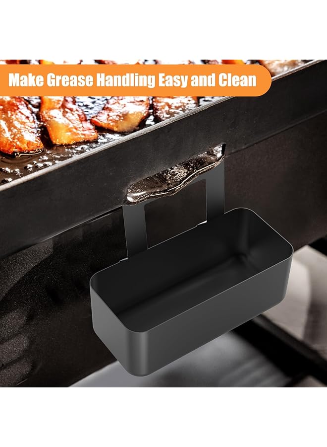 إيروريكس وعاء تجميع الشحوم لشواية بلاكستون بديلة لشواية بلاكستون الاحترافية ذات السطح المسطح مقاس 17 و22 و28 و36 بوصة - Image 2