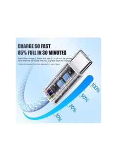 erorex Original USB C Type-C Cable for Apple iPhone 15 Pro Max, Fast Charging, Charger Accessories, 15 Plus, 16, 16 Pro Max, Plus 35W  - Image 2