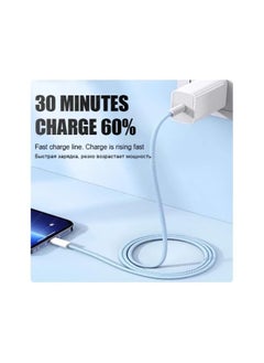 erorex Original USB C Type-C Cable for Apple iPhone 15 Pro Max, Fast Charging, Charger Accessories, 15 Plus, 16, 16 Pro Max, Plus 35W  - Image 4