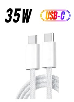 erorex Original USB C Type-C Cable for Apple iPhone 15 Pro Max, Fast Charging, Charger Accessories, 15 Plus, 16, 16 Pro Max, Plus 35W  - Image 1