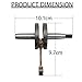 TOP SPEED RC WORLD 305CC Crankshaft for Zenoah Chung Yang 15 RC car Baja 5B 5T 5SC - Image 3