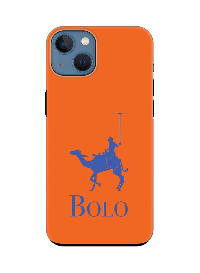 Stylizedd Tough Pro Series Case for iPhone 15 Dual Layer Hybrid PC TPU Customized Mobile Cover Matte Finish Phone Case - BOLO Orange - Image 1