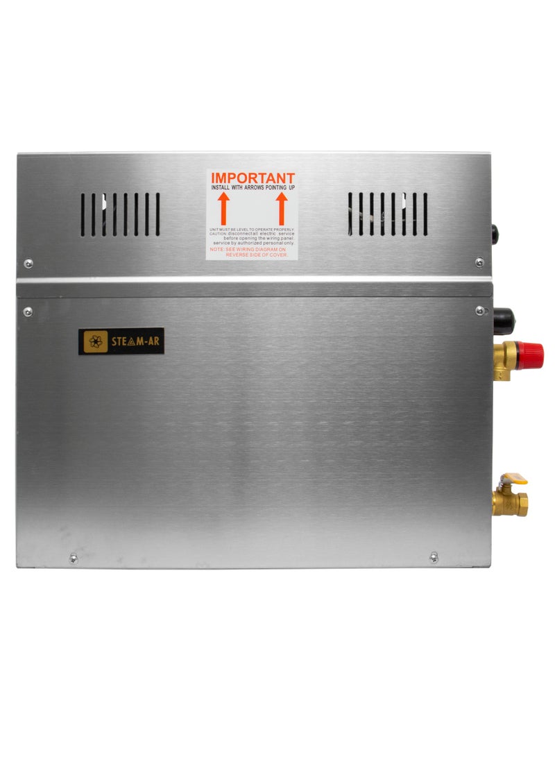 جلوبال ستار جهاز غرف البخار ستيل المطور 6 كيلو - Image 2