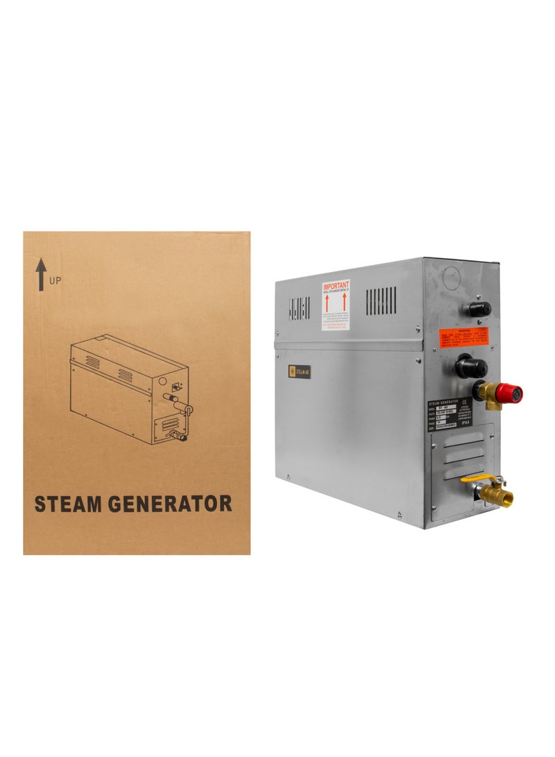 جلوبال ستار جهاز غرف البخار ستيل المطور 6 كيلو - Image 5