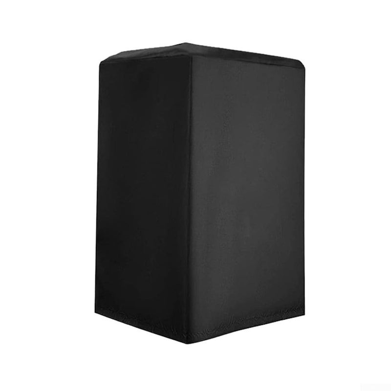Dust-proof audio protective cover, outdoor vertical speaker storage bag, black 13 * 15 * 22inch (33 * 38 * 56cm) - Image 1