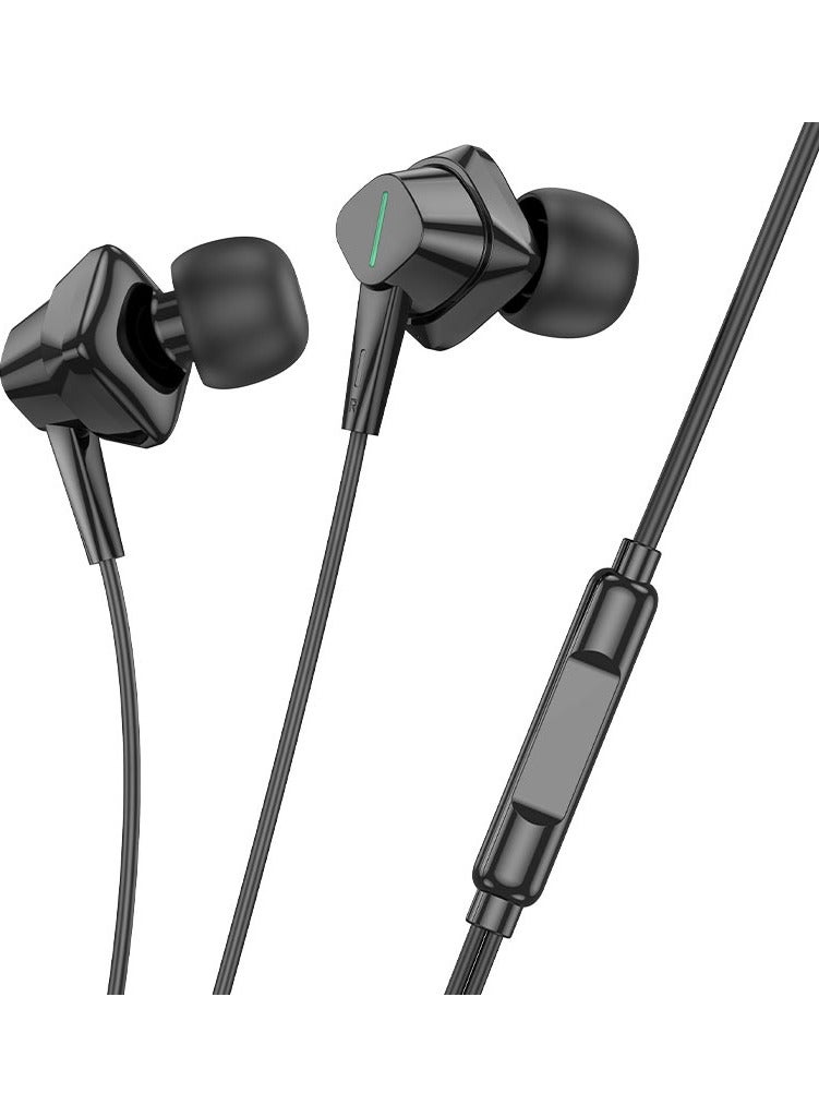 هوكو سماعات أذن رقمية عالمية M113 Landy مع ميكروفون من النوع C - Image 2