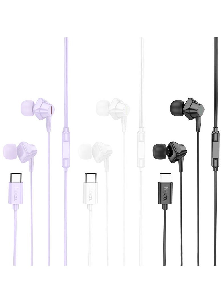 هوكو سماعات أذن رقمية عالمية M113 Landy مع ميكروفون من النوع C - Image 3