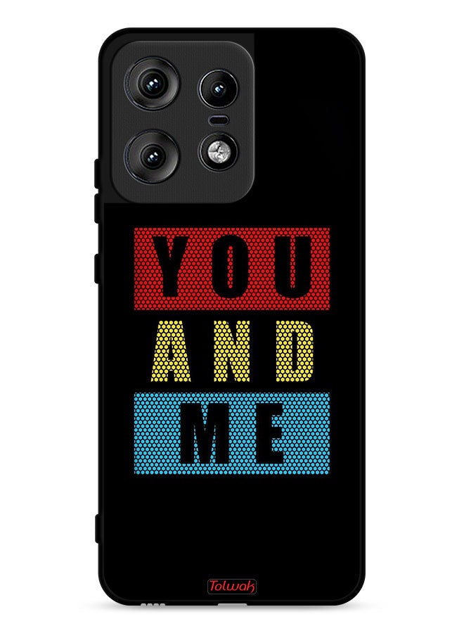 Tolwak Motorola Edge 50 Pro 5G Protective Case Cover You And Me - Image 1