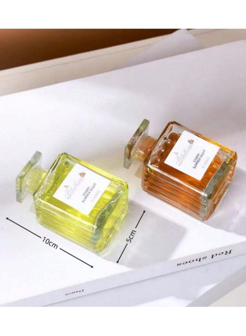 Blackrose 50ml Essential Oil Diffuser Luxury Reed Diffuser  Sticks Oil Aromatherapy  Reed Rattan Stick  Home Fragrance Starry Summer Night Classic Roman Lavender - Image 3