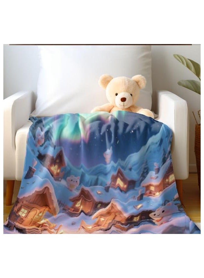 general Flannel thin blanket (warm and comfortable, suitable for sleep, gaming, dust removal and sandproof) 150cm*200cm - 293 - Image 3