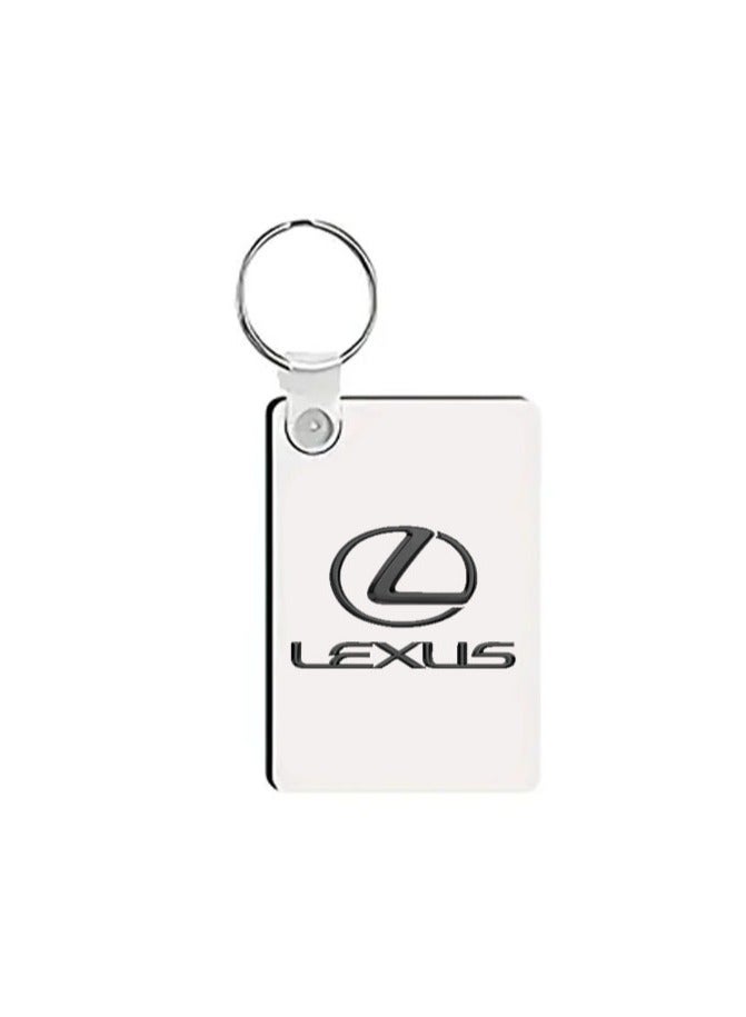 ليكساس سلسلة مفاتيح بتصميم سيارة لكزس أنيقة وحديثة إكسسوار سيارة رائع وهدية جميلة