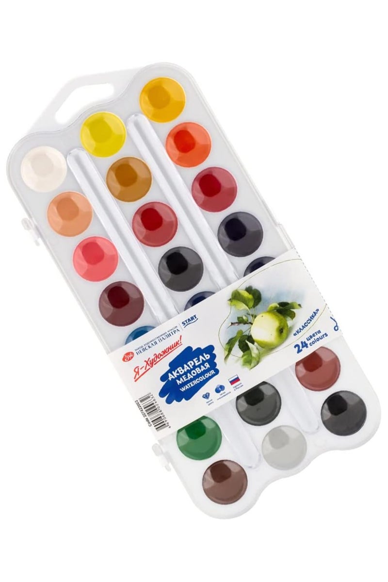 وايت نايت مجموعة ألوان مائية "أنا فنان!"، ٢٤ لونًا "كلاسيكيًا" - Image 2