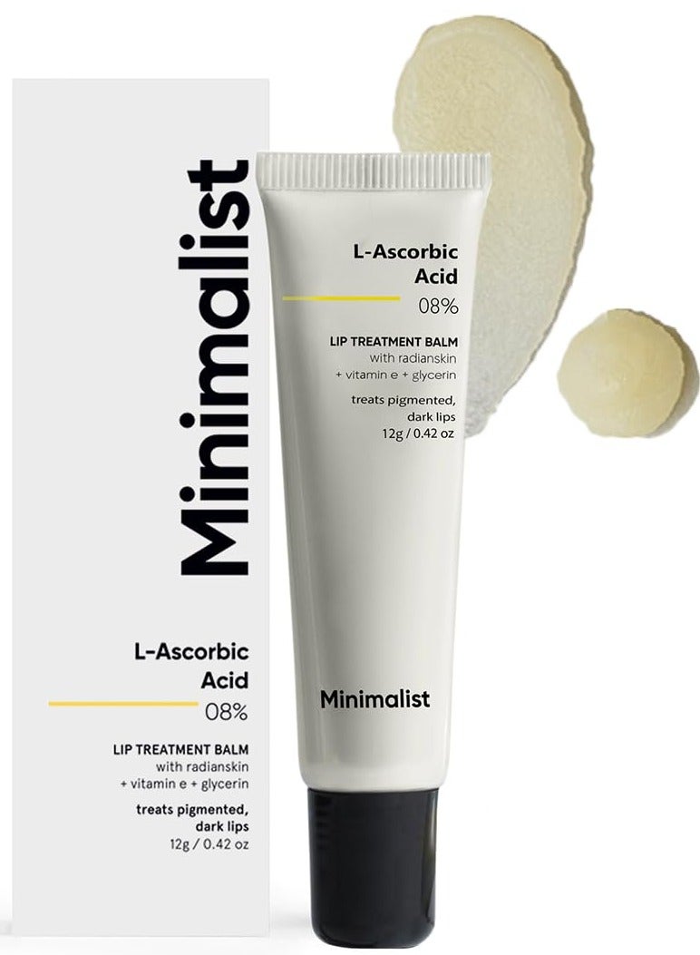 MINIMALIST 8% L Ascorbic Acid Lip Treatment Balm With Vitamin E 12gm - Image 1