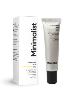 MINIMALIST 8% L Ascorbic Acid Lip Treatment Balm With Vitamin E 12gm  - Image 1