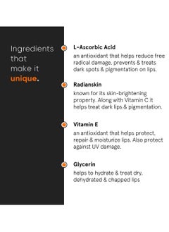 MINIMALIST 8% L Ascorbic Acid Lip Treatment Balm With Vitamin E 12gm  - Image 3