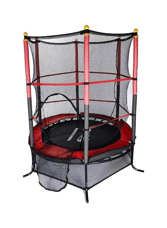 AL BADER Trampoline Kids Outdoor Trampolines Jump Bed With Safety Enclosure Gym Exercise Fitness Equipment 4.5FT - Image 1