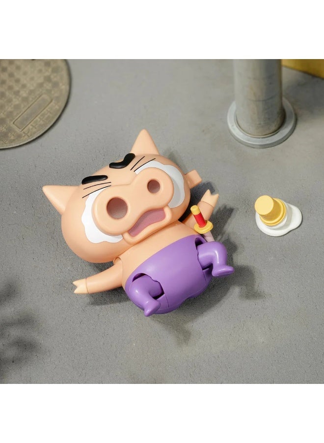 52TOYS الصندوق العشوائي لـ52 تويز، كرايون شين تشان، أجواء "شين" الديناميكية، علبة عشوائية واحدة - Image 4