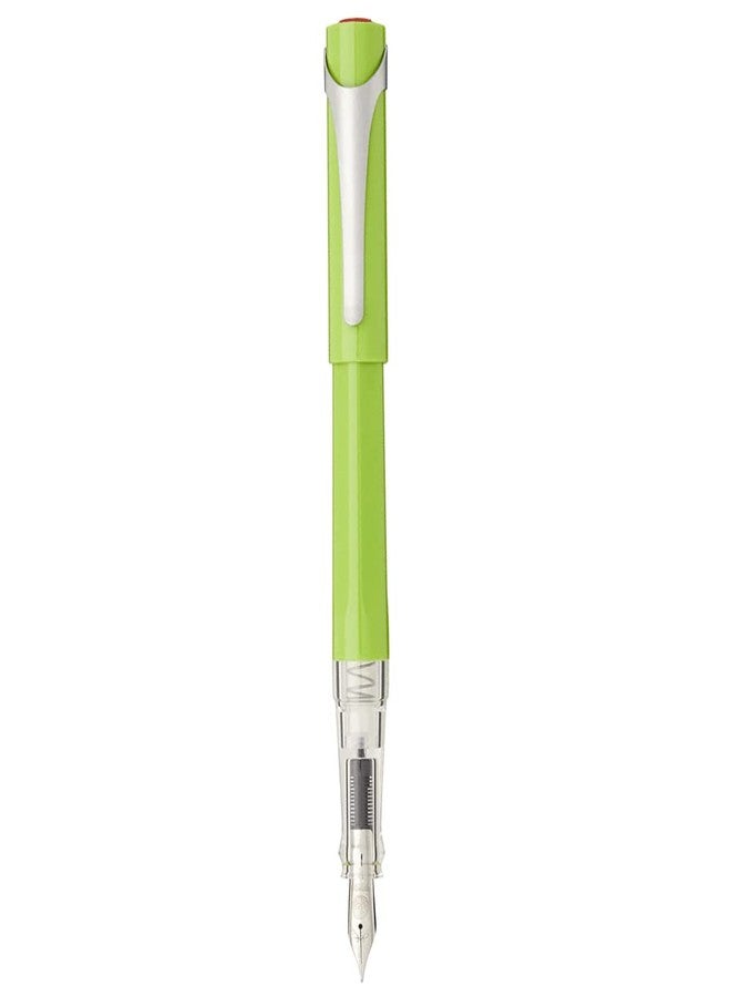 Twsbi قلم حبر TWSBI - لون أخضر كمثري، سن عريض. - Image 2