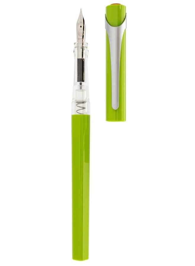 Twsbi قلم حبر TWSBI - لون أخضر كمثري، سن عريض. - Image 5