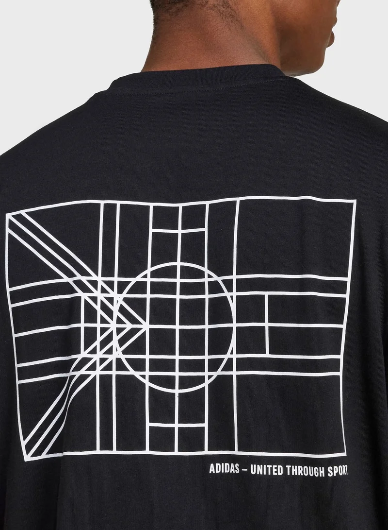 Adidas Tiro Nation Graphic T-Shirt