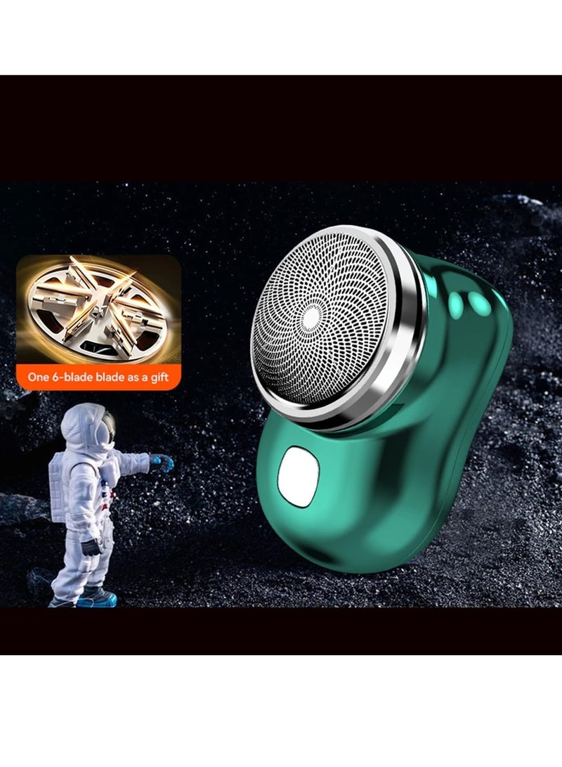 ELTRAZONE Electric Razor for Men, Newest Mini-Shave Portable Electric Shaver, Pocket Size Portable Shaver Wet and Dry Mens Razor USB Shaver Charging Easy One-Button Use Suitable for Home,Car,Travel - Image 3