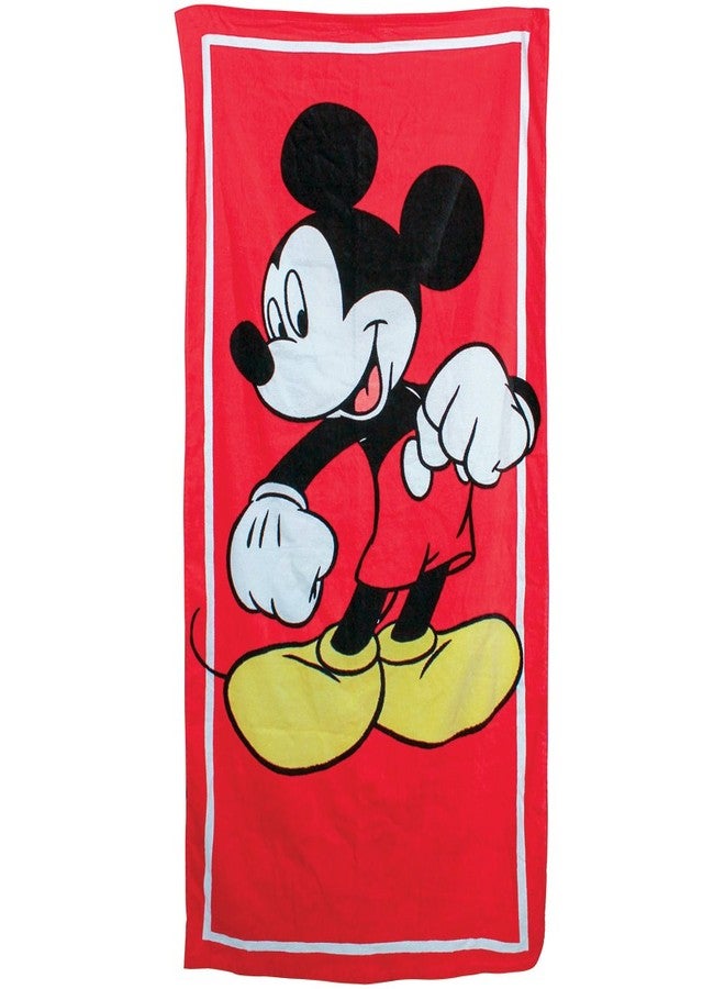 Jerry Leigh Collections Etc Disney Mickey Mouse Classic Beach Towel Red - Image 1