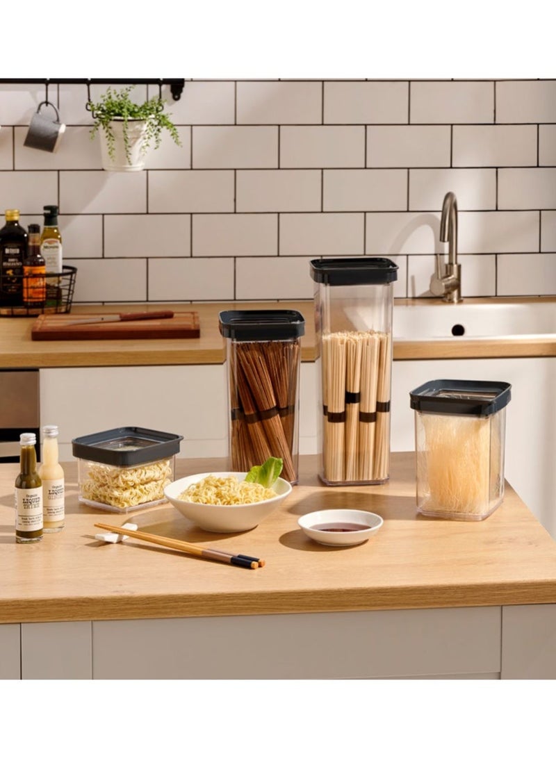 Dunya Plastik 2200 ml Square Food Container - Image 2